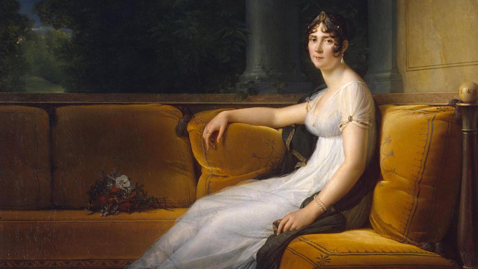 François Gérard (1770-1837), Portrait of Josephine de Beauharnais, 1801, oil on canvas,... Josephine Bonaparte’s Gardens at Malmaison  