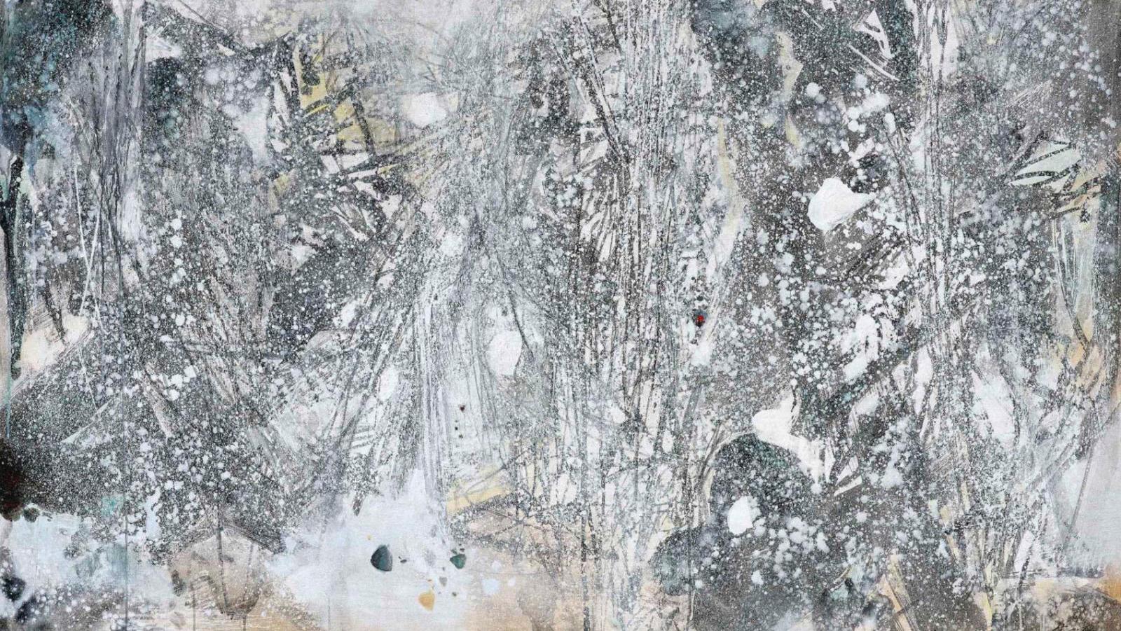 The White Forest has increased 321-fold in 25 years: bought for $17,000 in 1994,... Art Market Overview: a New Record for Chu Teh-Chun