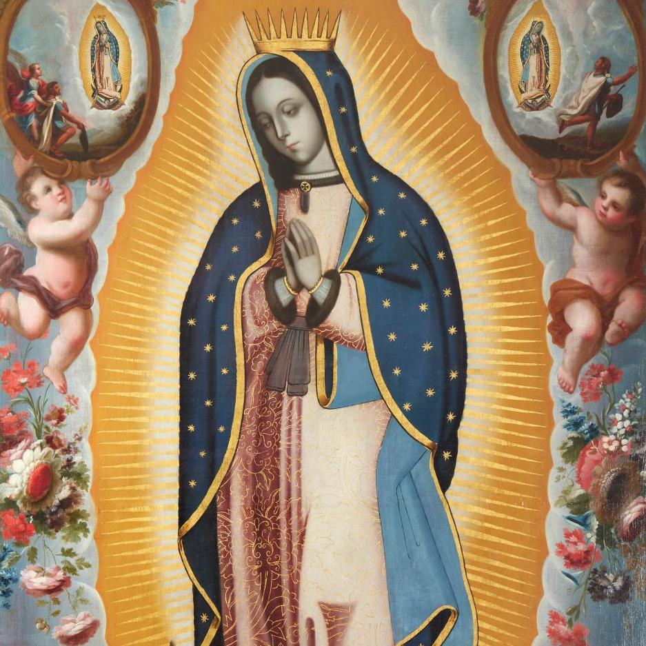 Une Vierge de l'école mexicaine vers 1750 - Après-vente