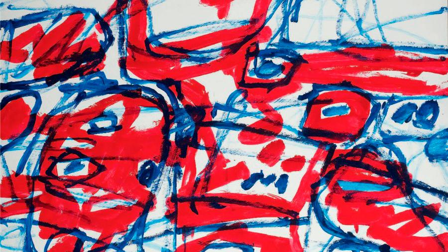 €162,280Jean Dubuffet (1901-1985), Mire G 71 (Boléro), 1983, acrylic on paper laid... Art Price Index: The Power of Art Brut