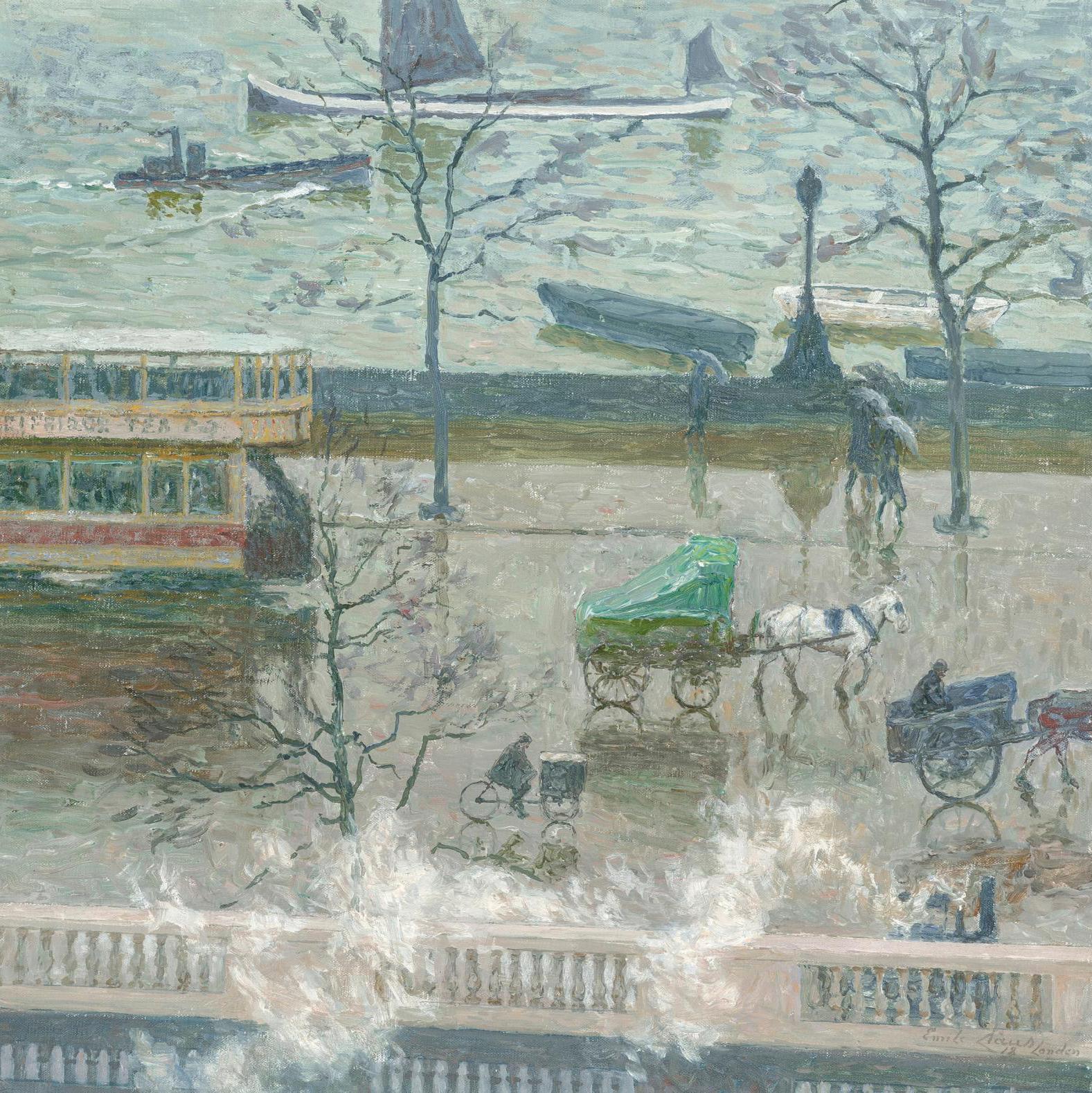 Emile Claus Tames the Thames 