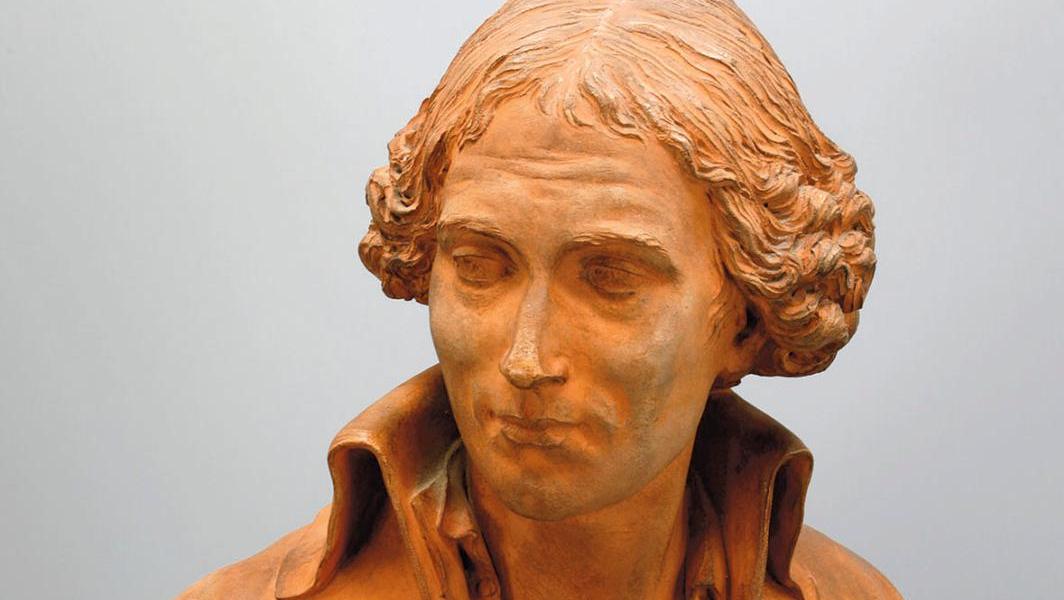 Augustin Pajou (1730-1809), portrait en buste du marquis Antoine-Louis-François Viel... La sculpture du XVIIIe triomphe en Belgique