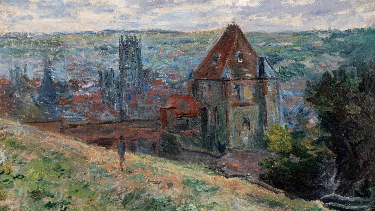 Claude Monet (1840-1926), La Ville de Dieppe, 1882, huile sur toile, 60 x 74 cm.... Monet, point de vue impressionniste sur Dieppe