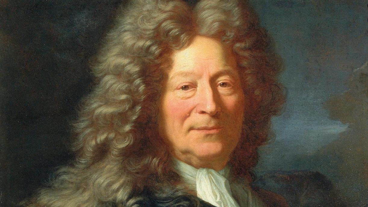 Hyacinthe Rigaud (1659-1743), Portrait de François Girardon, 1705-1706, huile sur... Rigaud en majesté au château de Versailles