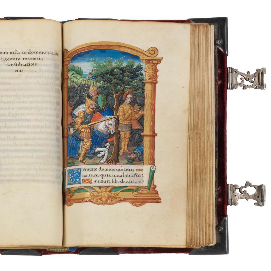 The Urfé Psalter, a Book-Lover’s Illuminated Manuscript  - Pre-sale