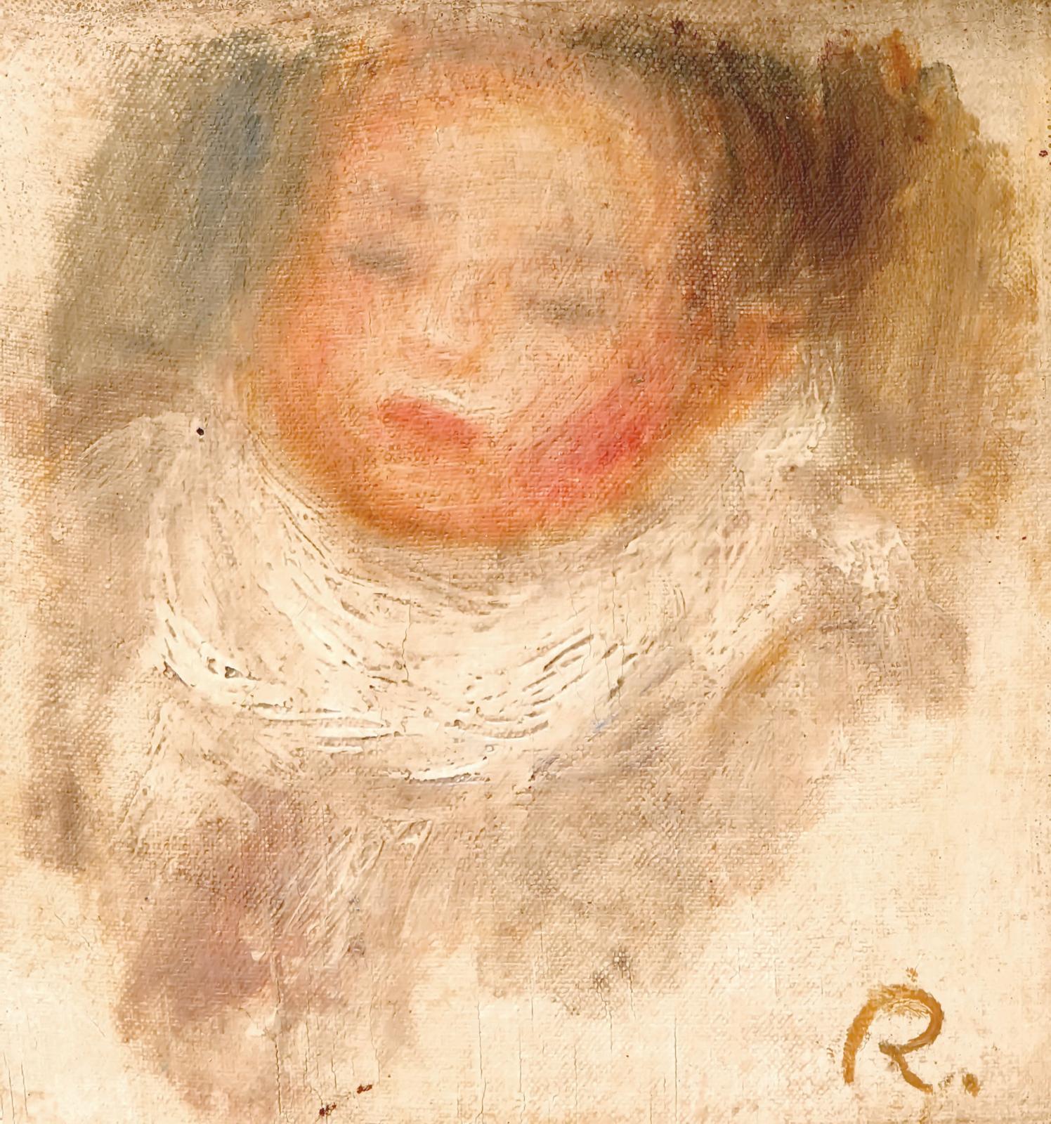 Portrait d’enfant par Renoir