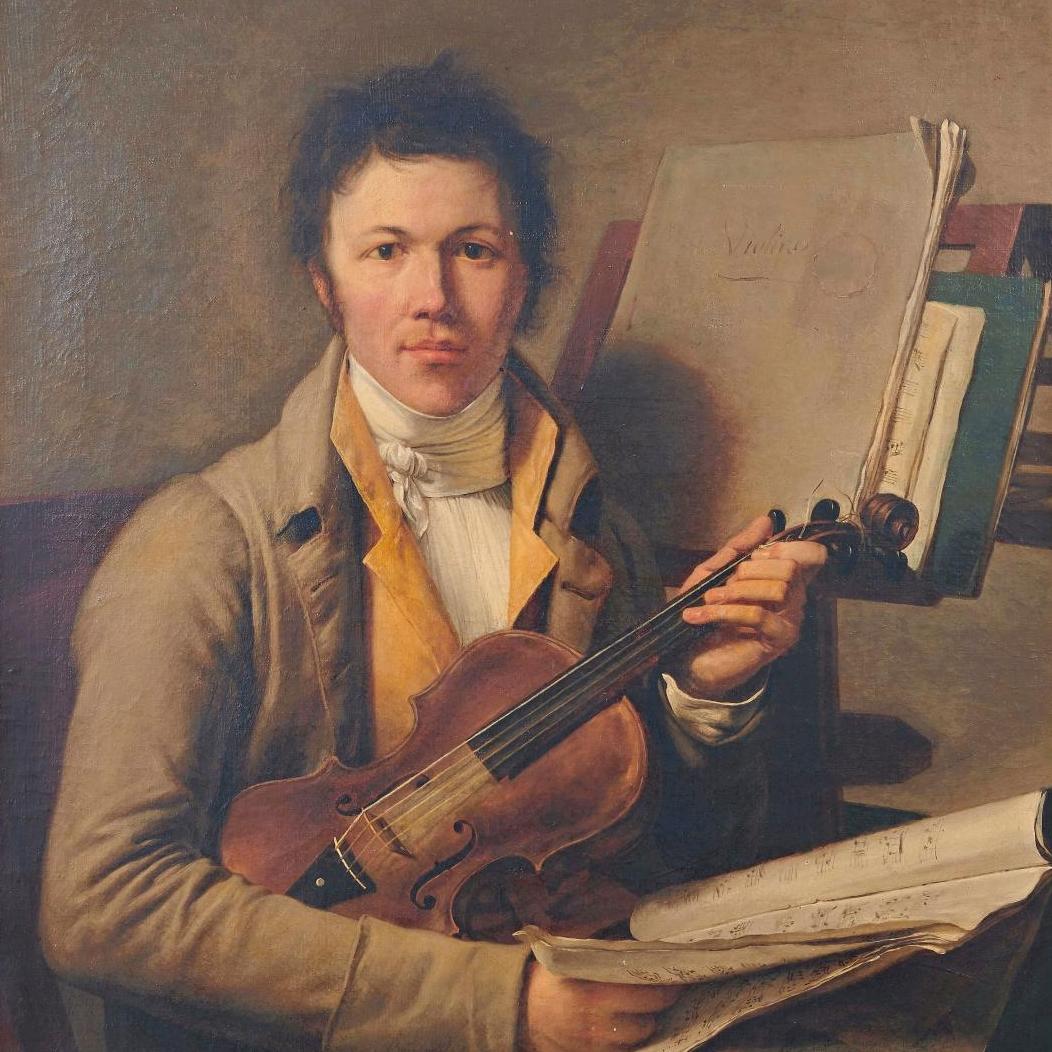 Un portrait de violoniste anonyme