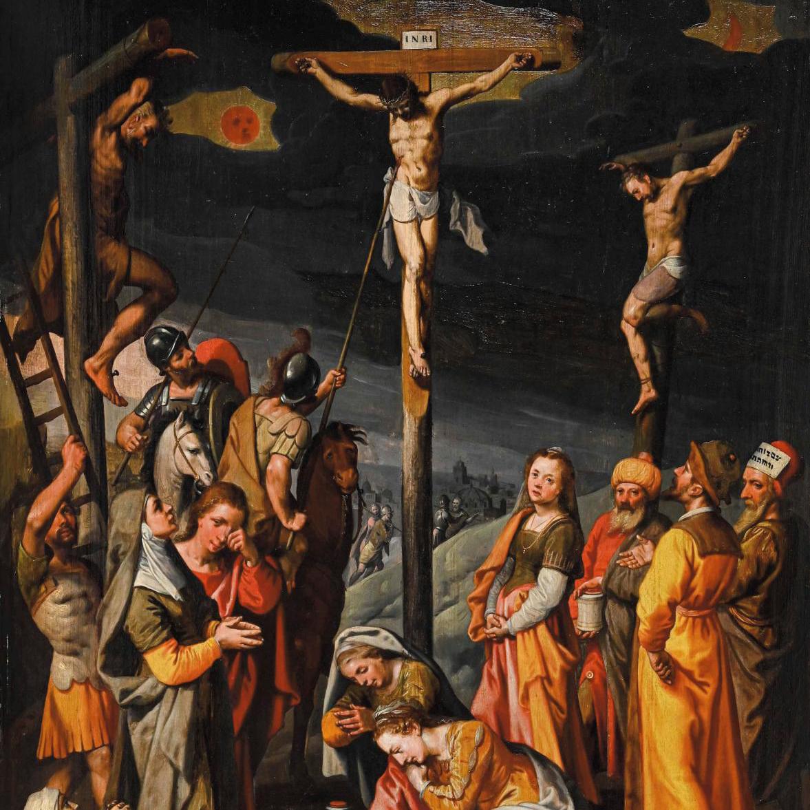 Pieter Aertsen’s 16th-Century Christ on the Cross - Pre-sale
