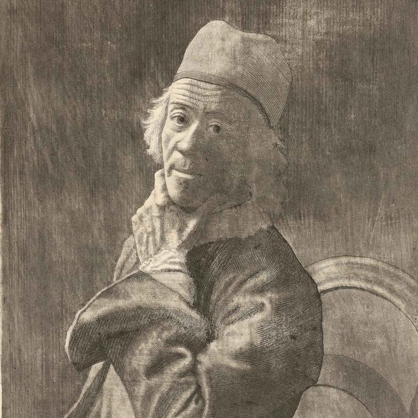 A Mezzotint Self-Portrait by Liotard - Lots sold