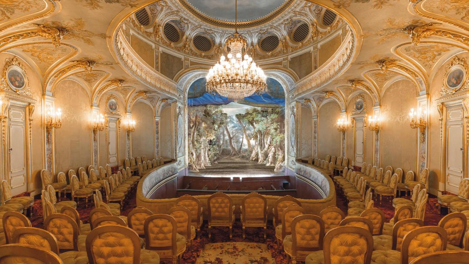 Le théâtre impérial de Fontainebleau.© Thibault Chapotot Débats festifs au Festival de l’histoire de l’art