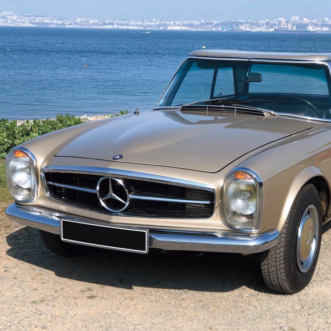 Sur les routes des années 1960 en Mercedes Pagode - Après-vente