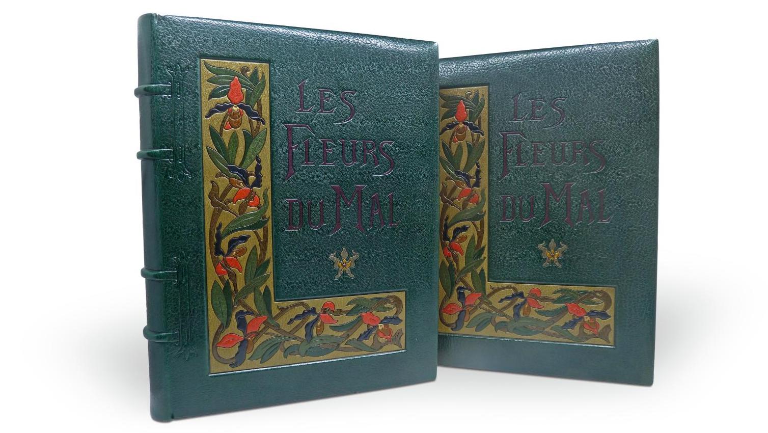 Charles Baudelaire (1821-1867), Alméry Lobel-Riche (1877-1950), Les Fleurs du mal,... Les Fleurs du mal en leurs plus beaux atours