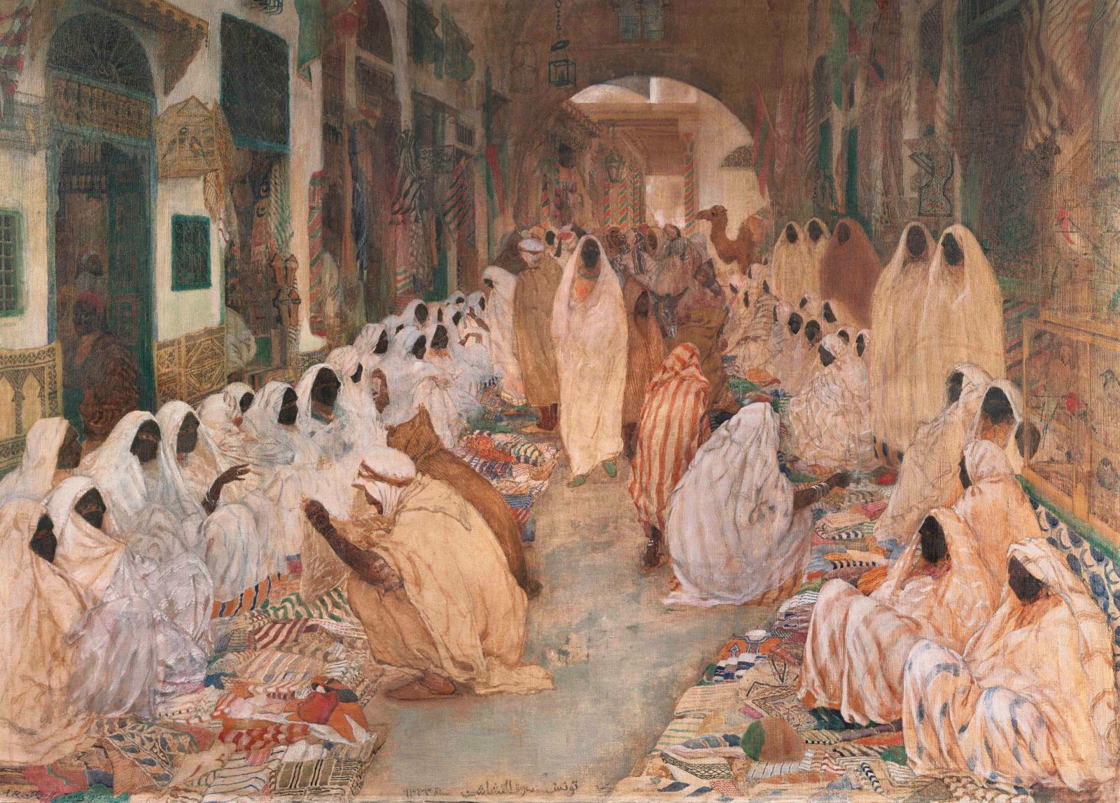 Alexandre Roubtzoff, a Russian Painter in the Souk of Tunis
