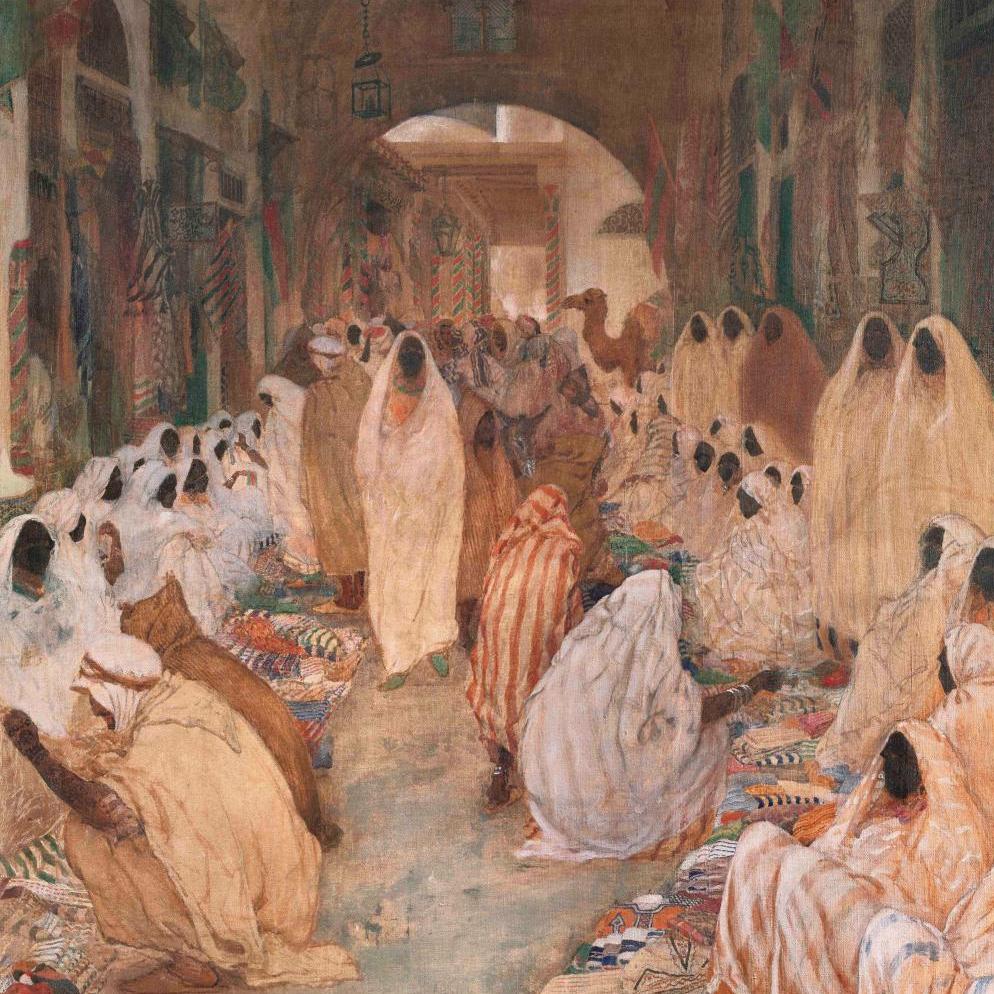 Pre-sale - Alexandre Roubtzoff, a Russian Painter in the Souk of Tunis