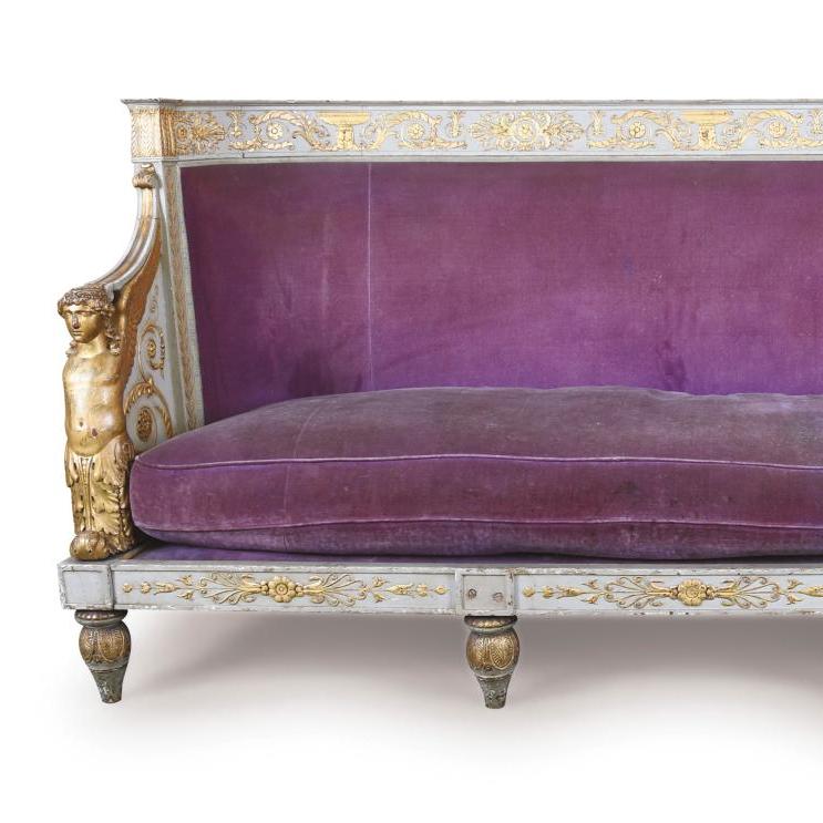 Canapé impérial pour le prince Joachim Murat ? 
