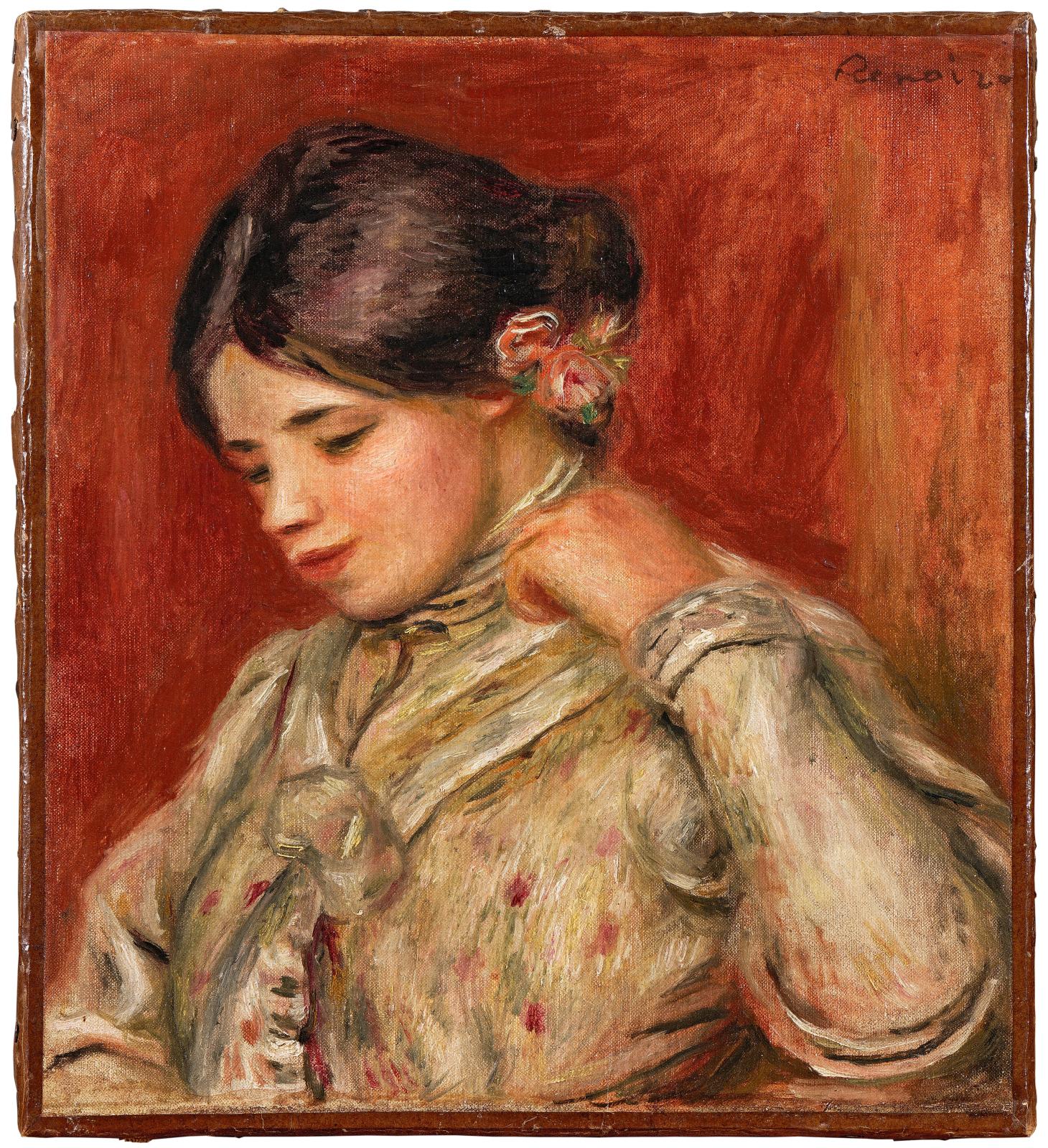Une jeune femme de Renoir en plein soleil