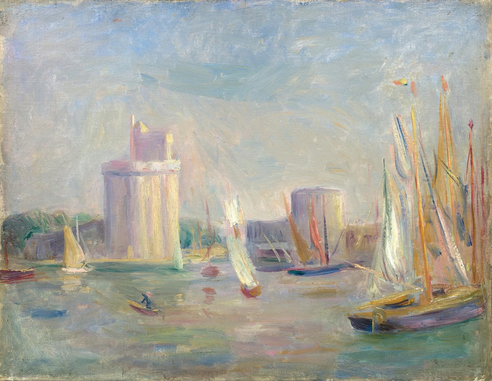 La Rochelle vu par Pierre-Auguste Renoir