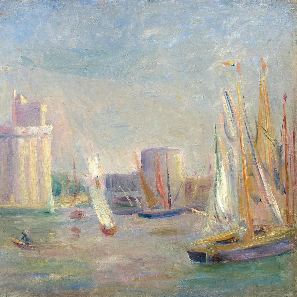 La Rochelle vu par Pierre-Auguste Renoir