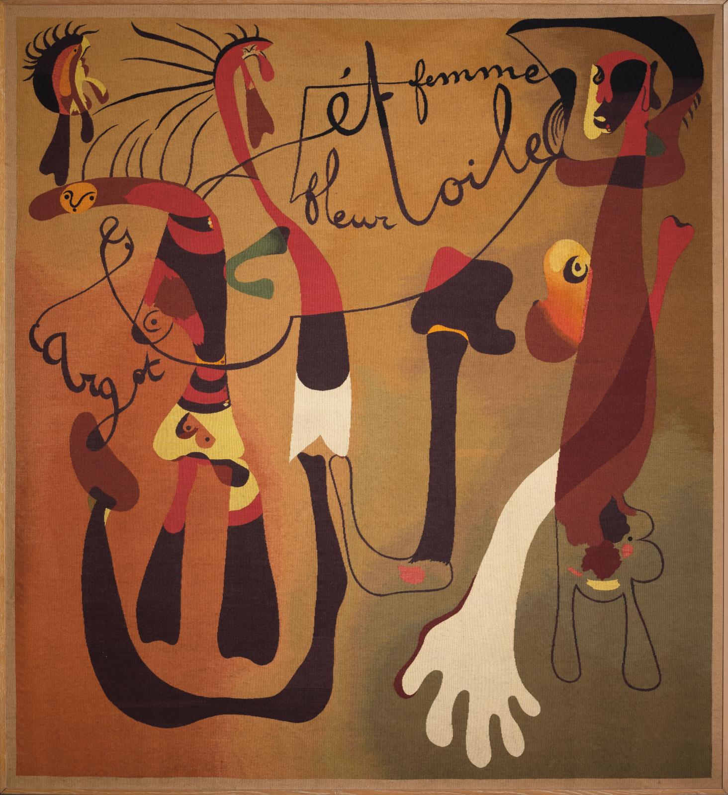 Une poésie tapissière signée de Miró