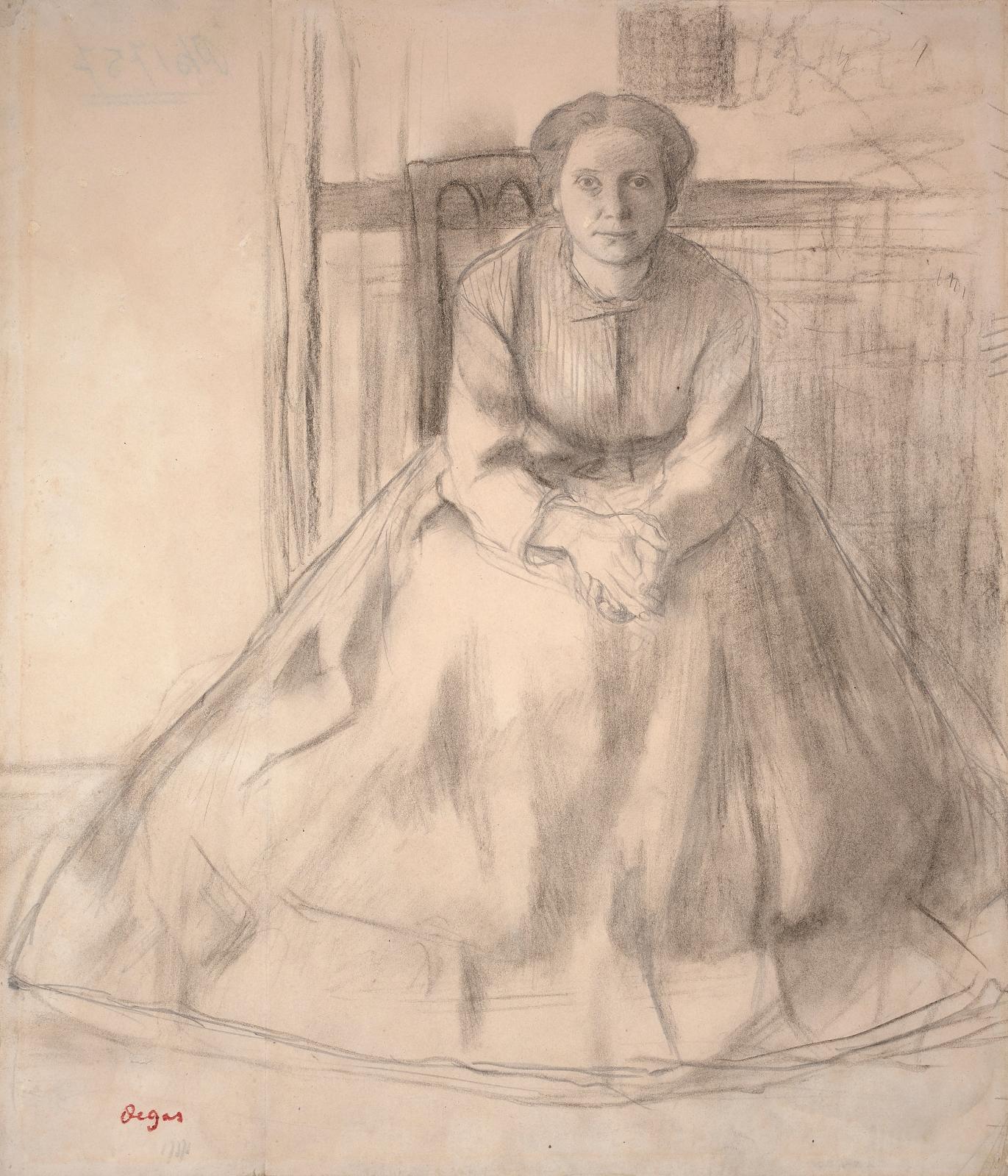 Mlle Dubourg par Edgar Degas