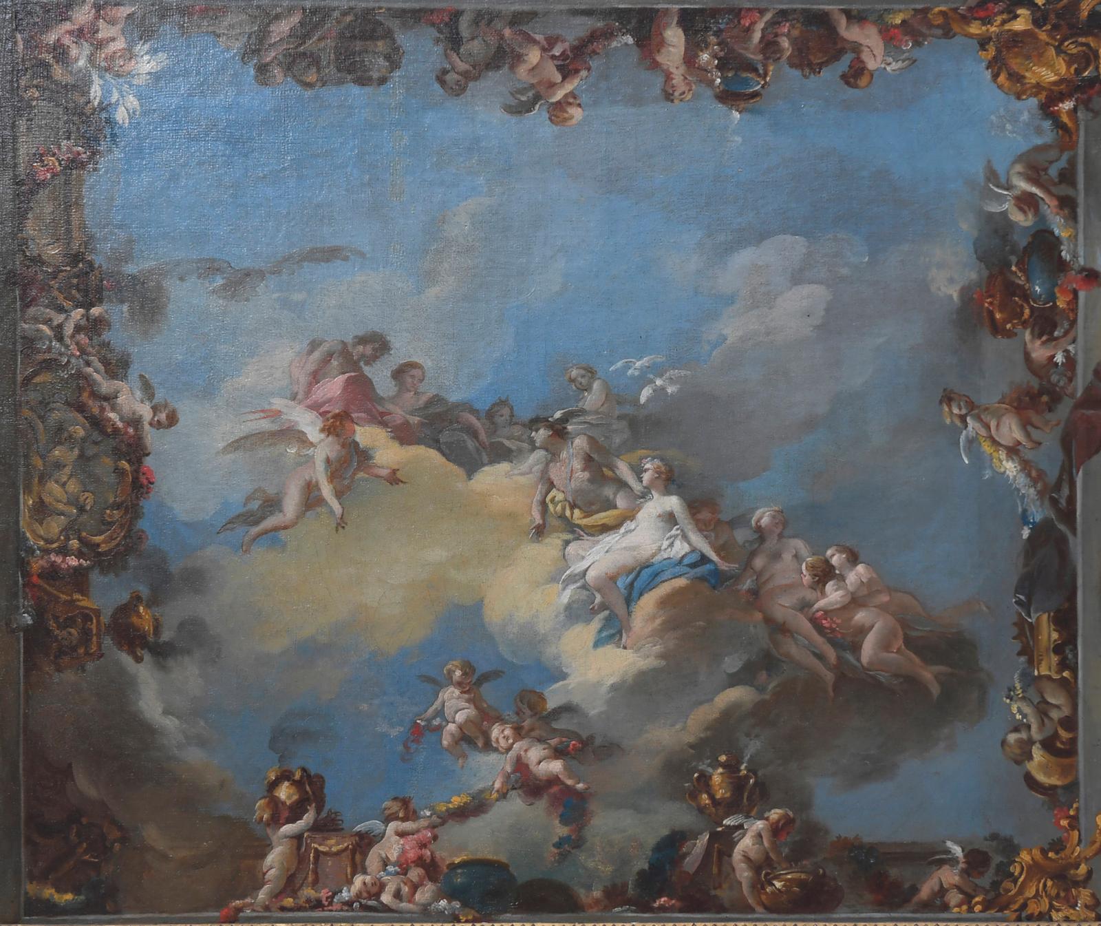 Esquisse du plafond pour la duchesse d’Orléans