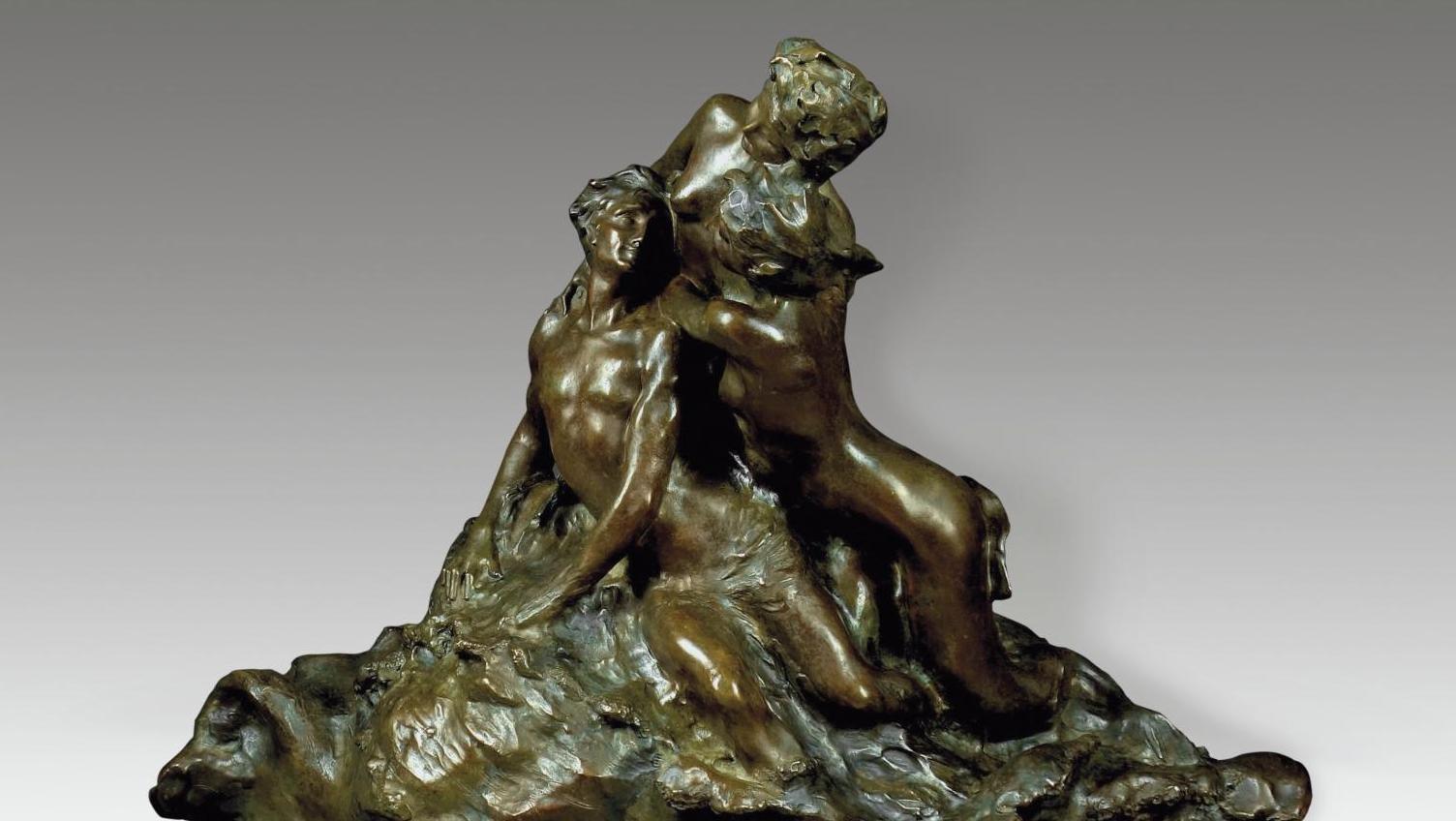 François-Raoul Larche (1860-1912), Le Chant des sirènes, bronze à la cire  perdue... Raoul Larche, ou le chant des sirènes