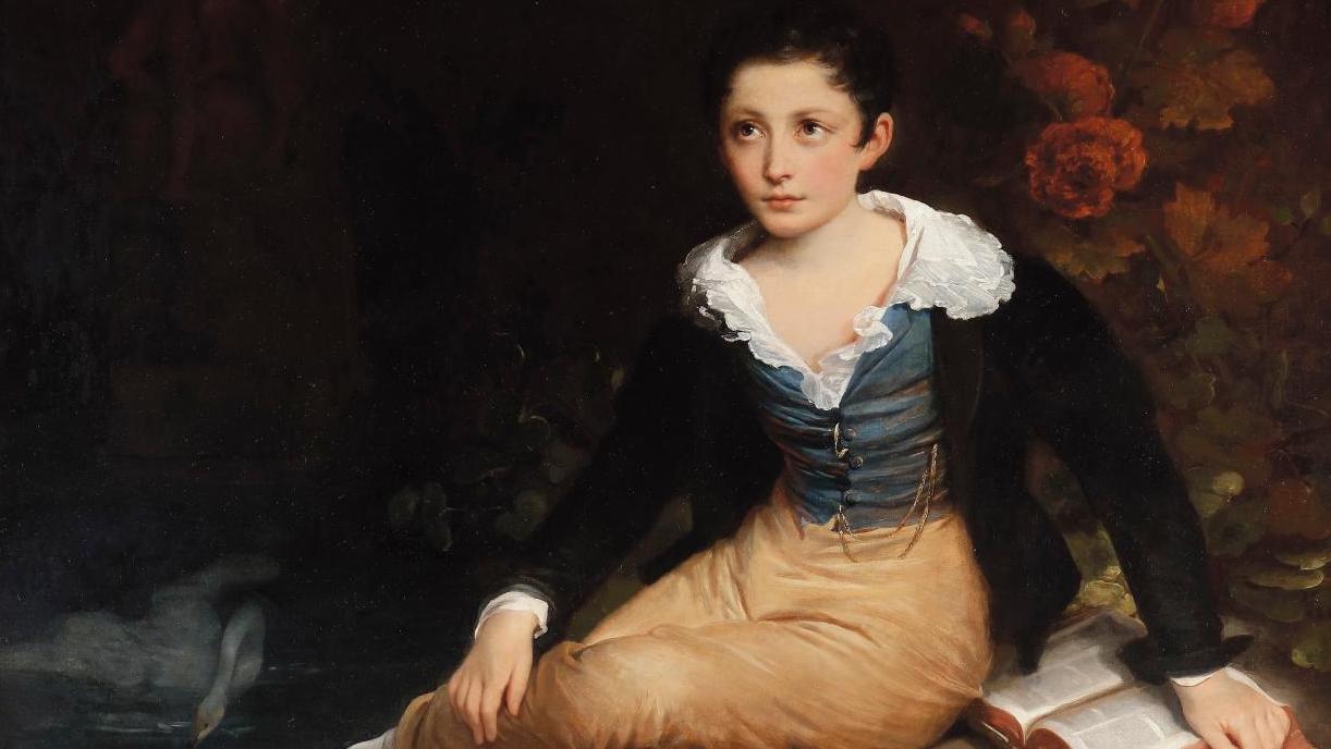 Hortense Haudebourt-Lescot (1784-1845), Portrait d’enfant, 1832, huile sur toile,... Hortense Haudebourt-Lescot sort de l’ombre