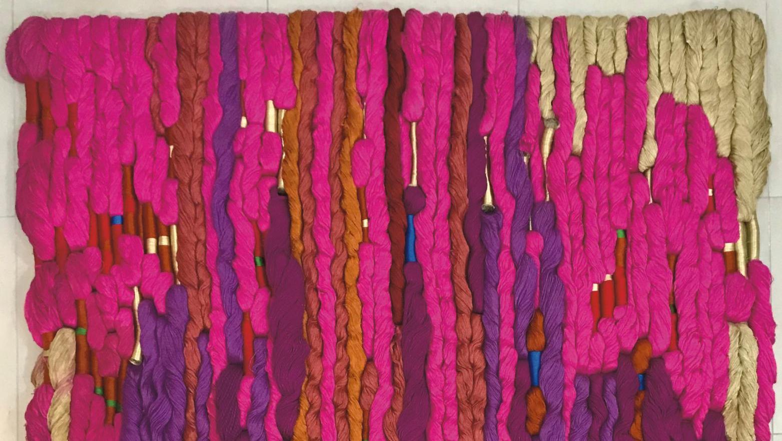Sheila Hicks (born 1934), Untitled, 1981, tapestry, mixed media, signed and dated... From Sheila Hicks to Fernando Botero