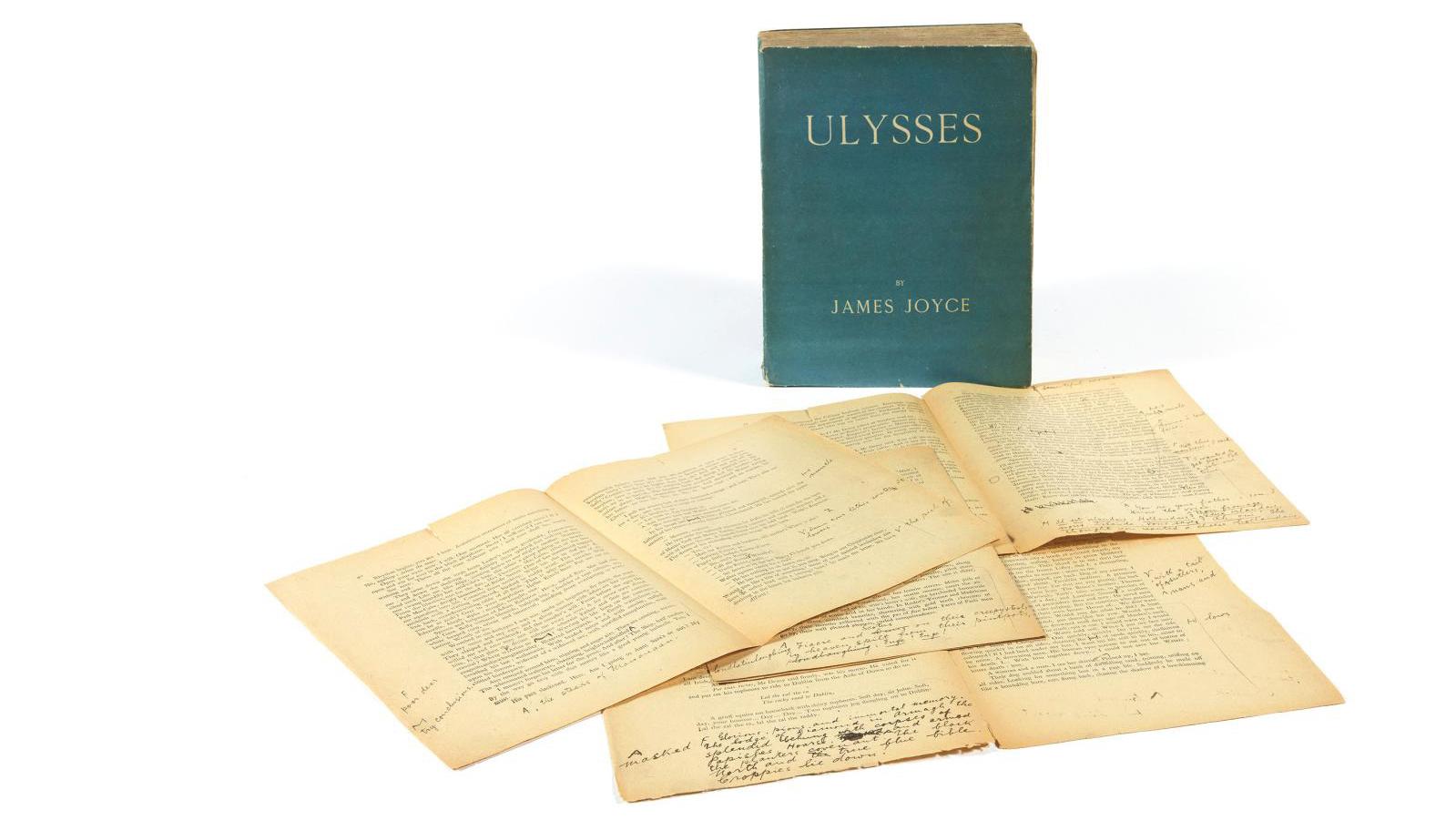 James Joyce (1882-1941), Ulysses, 16 quarto pages of corrected galleys of an excerpt... James Joyce Led the Kahn Collection’s Odyssey 