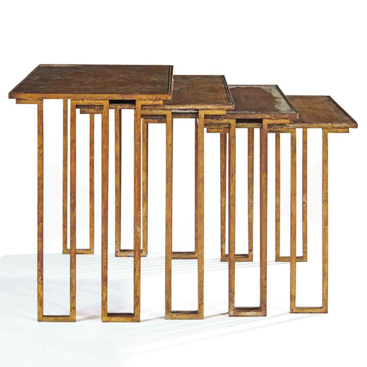 Jean Royère’s Nesting Tables  - Lots sold