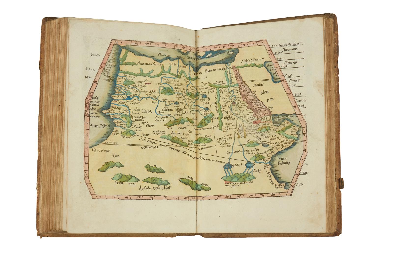 Un atlas de Ptolémée provenant du Berry