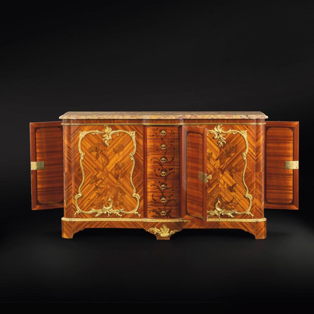Covetable 18th-Century Furniture: Bemberg Foundation Acquires B.V.R.B. Cabinet - Lots sold