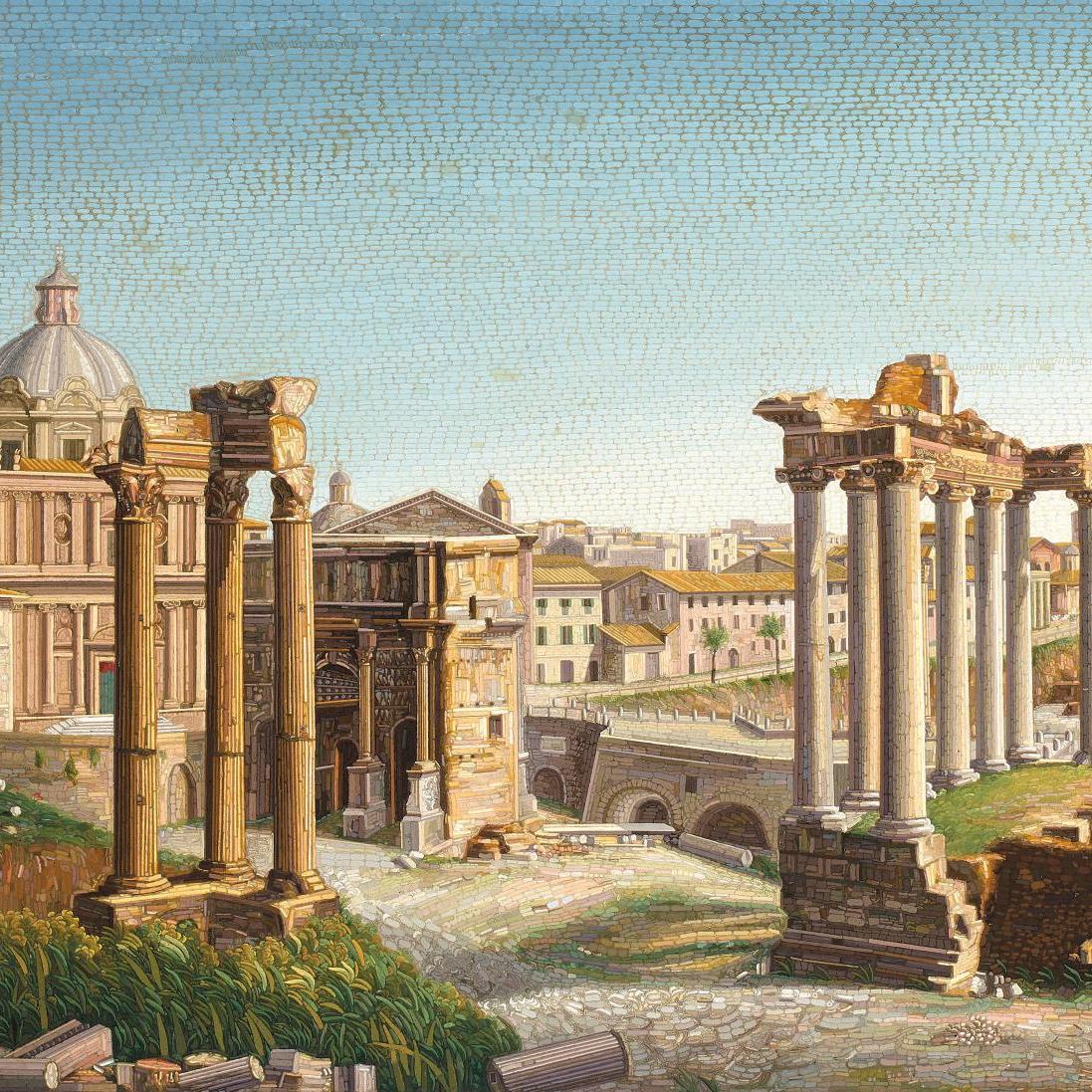 Le Forum romain - Panorama (après-vente)