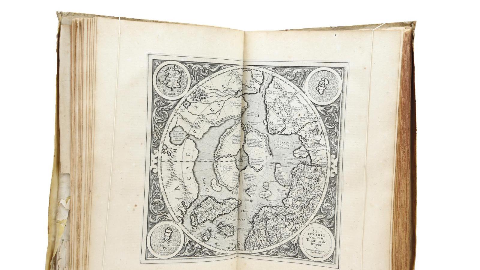 Gérard Mercator (1512-1594), Atlas sive Cosmographicæ meditationes de fabrica mundi... Atlas : Mercator pubié par Hondius