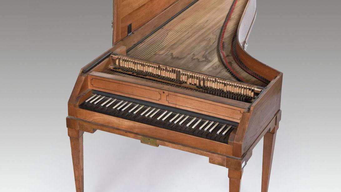 Piano-forte probablement fait à Vienne par Anton Walter (1752-1826), vers 1784, en... Un piano-forte viennois de l’époque de Mozart