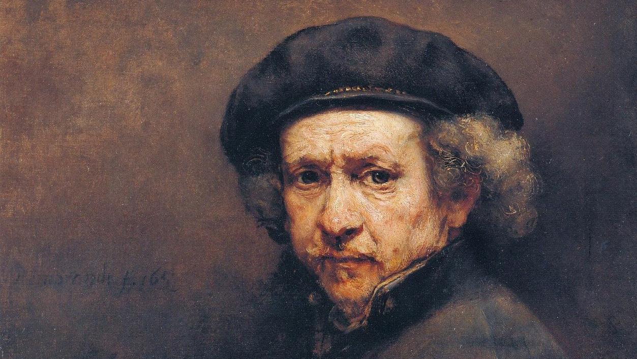 L'Autoportrait avec béret et col droit de Rembrandt  Repenser l’histoire de l’art avec Ernst van de Wetering 