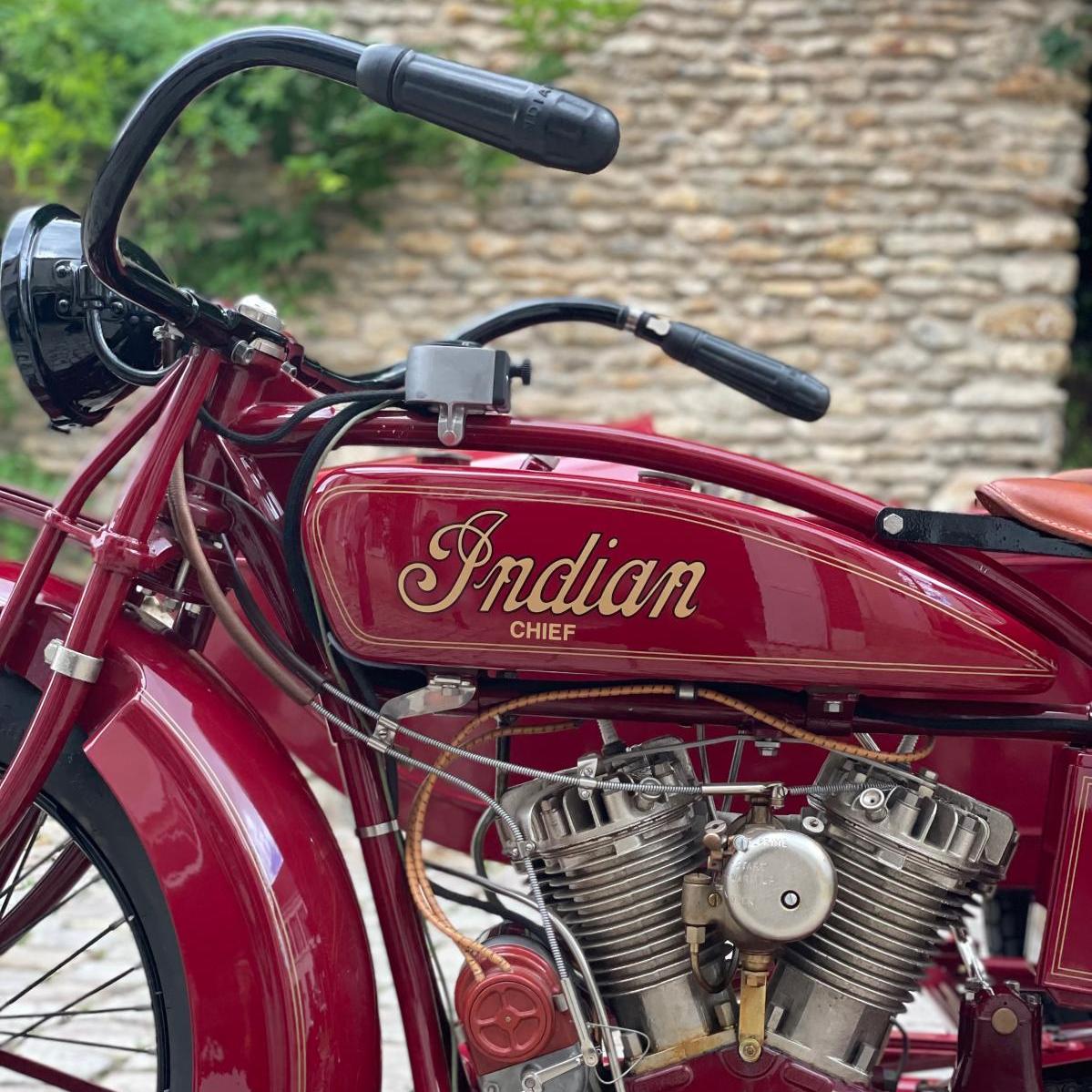 La « Big Chief », une moto de légende signée Indian Motorcycle - Zoom