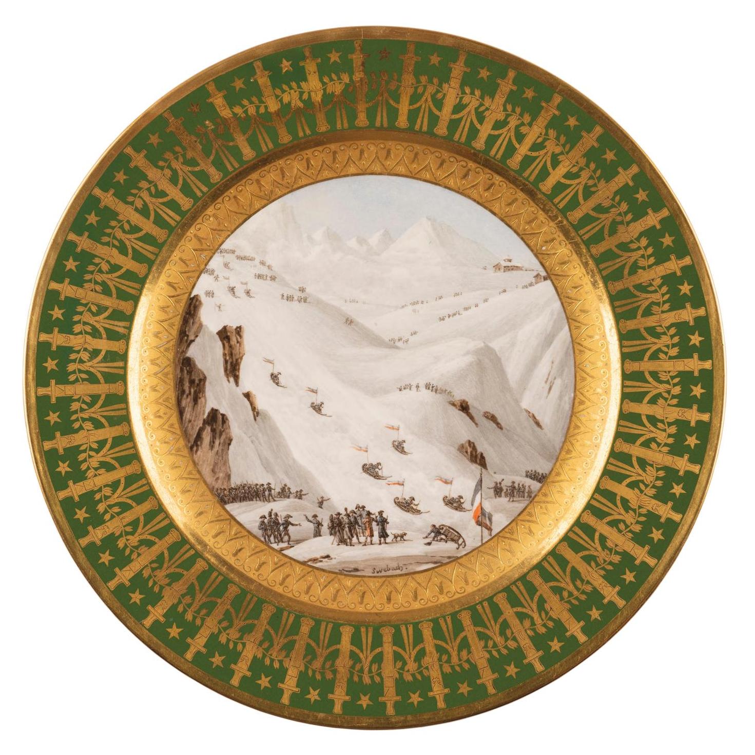 Souvenirs de Napoléon Ier en porcelaine et diamants - Avant Vente