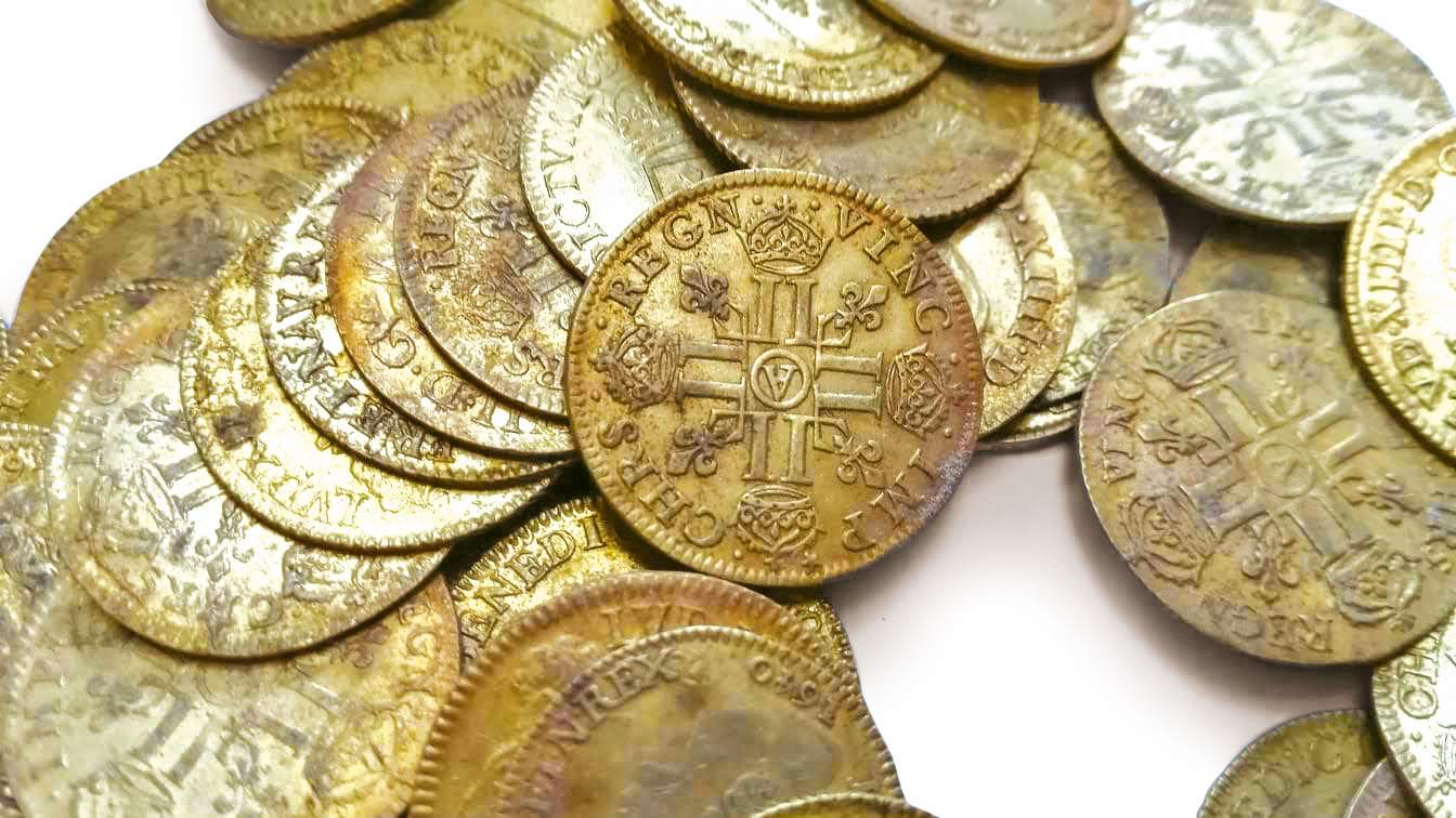 A Treasure of Gold Coins Found in Brittany