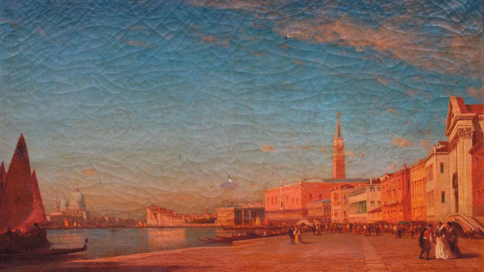 Félix Ziem (1821-1911), Venise, le Grand Canal (Venice, the Grand Canal), signed... Félix Ziem in Venice