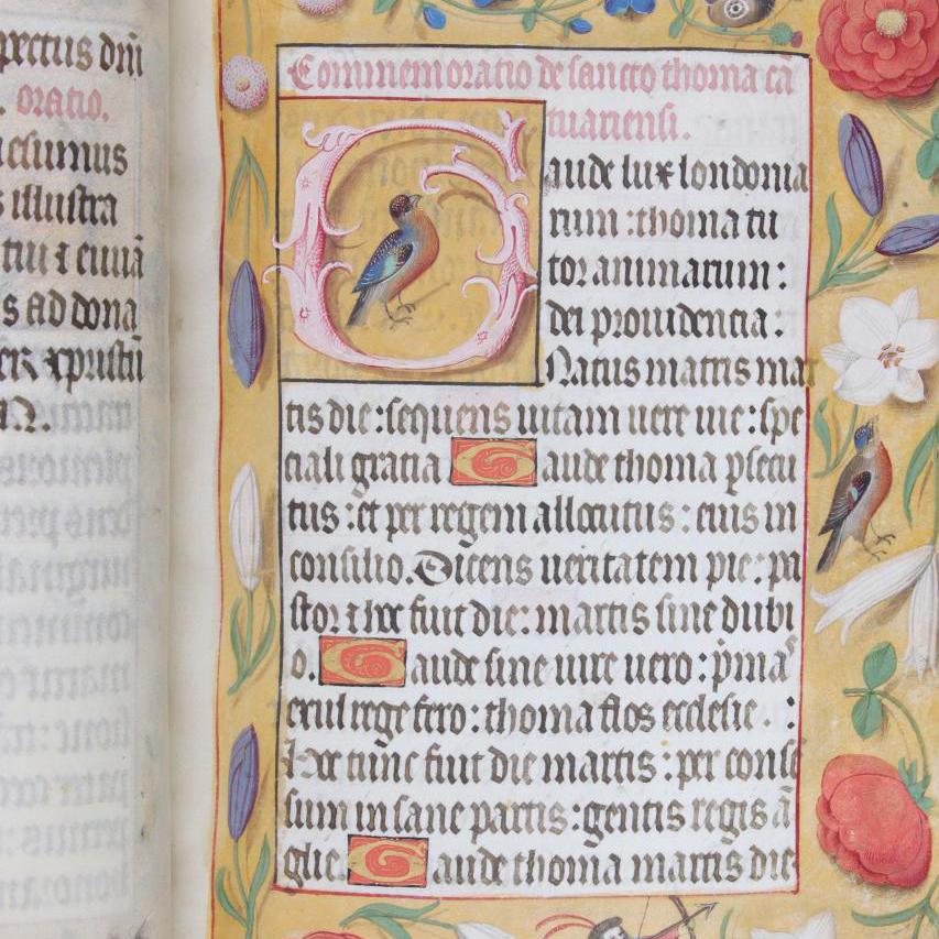 The Virtuosity of Flemish Manuscript Illuminators Radiates in this Salisbury Book of Hours - Pre-sale
