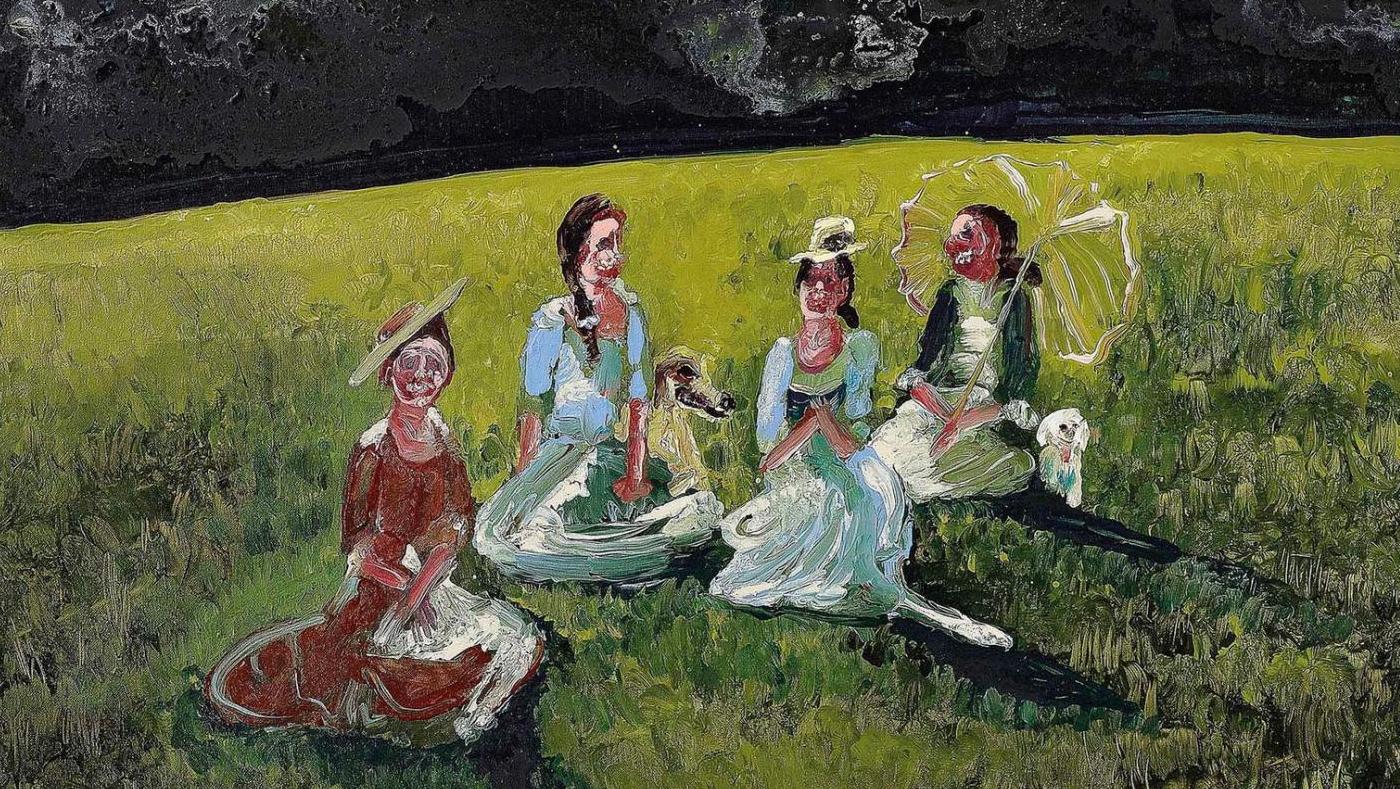 Ladies in the Grass, une peinture de Genieve Figgis vendue 242 000 $ chez Christie's... L'Observatoire : une reprise spectaculaire pour l’art contemporain