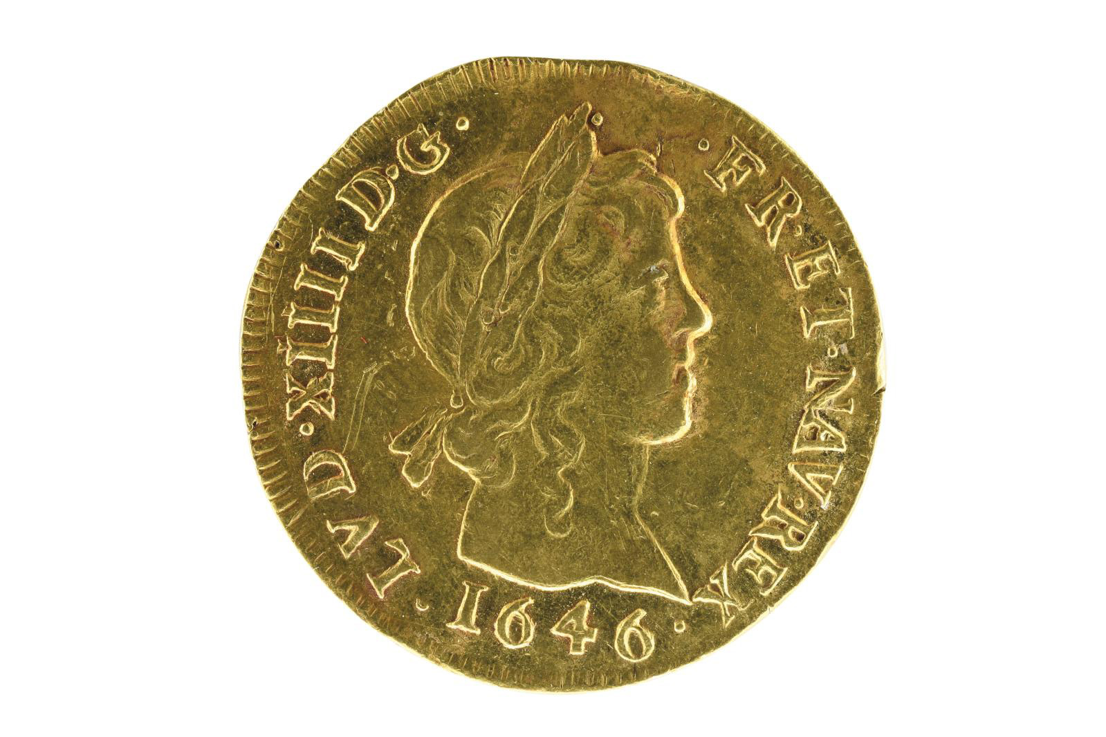 Louis d'or from the Plovezet Treasure