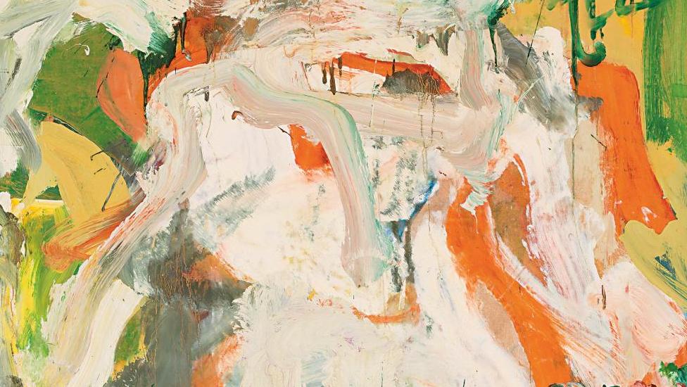Willem de Kooning (1904-1997), Woman in Landscape III (Femme dans un paysage III),... Soutine et De Kooning à l’Orangerie