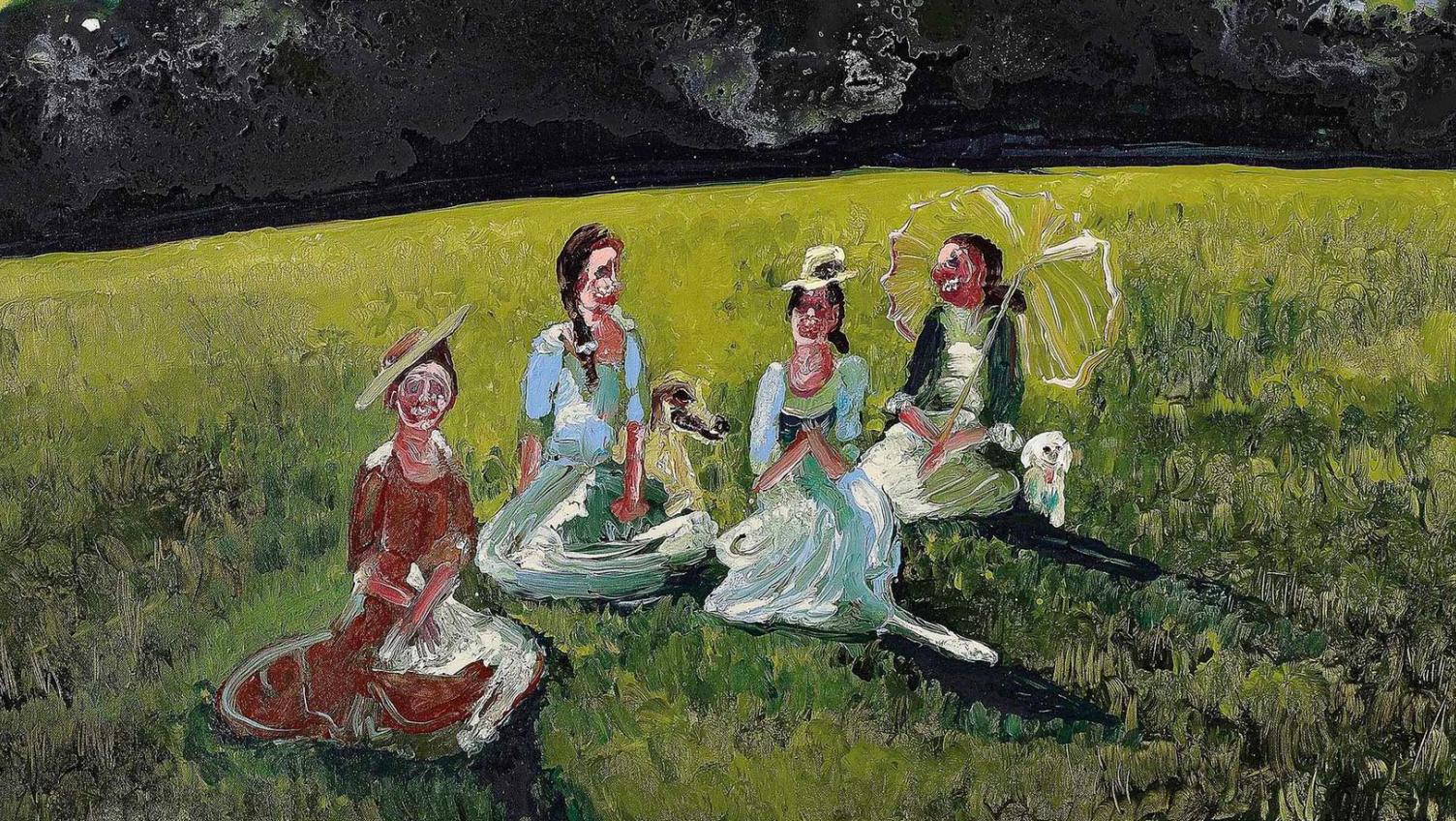 Ladies in the Grass was bought for $18,750 in summer 2019. Art Market Overview: Contemporary Art Makes a Stunning Recovery