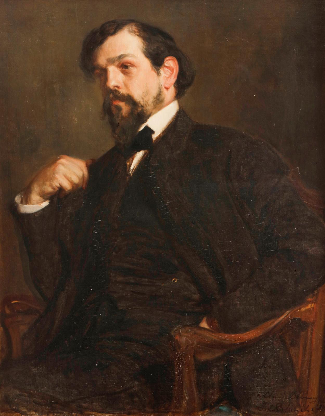 The Composer Claude Debussy by Jacques-Émile Blanche