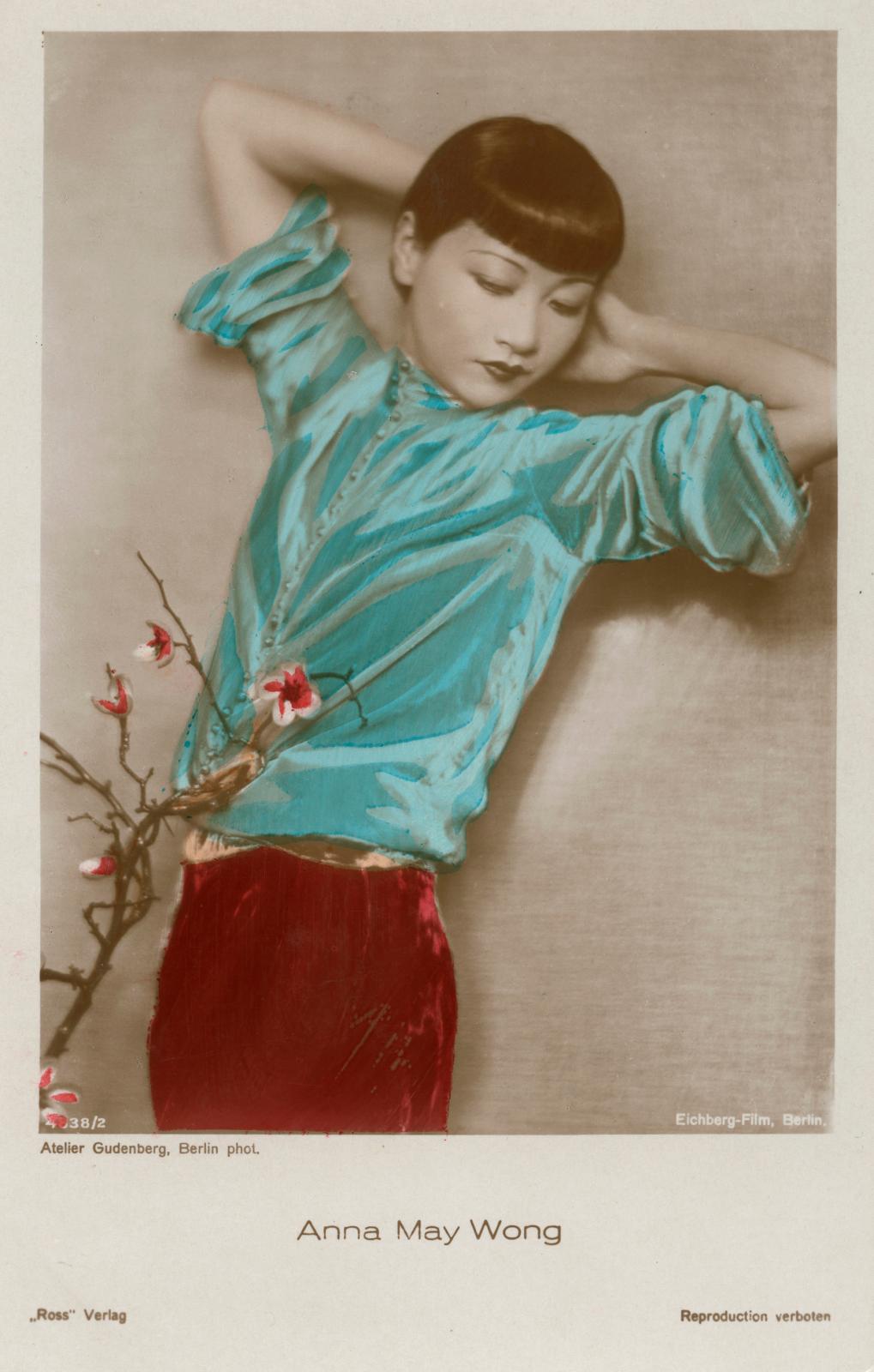 Anna May Wong by Atelier Gudenberg published by Ross-Verlag, 1920s© National Portrait Gallery, London