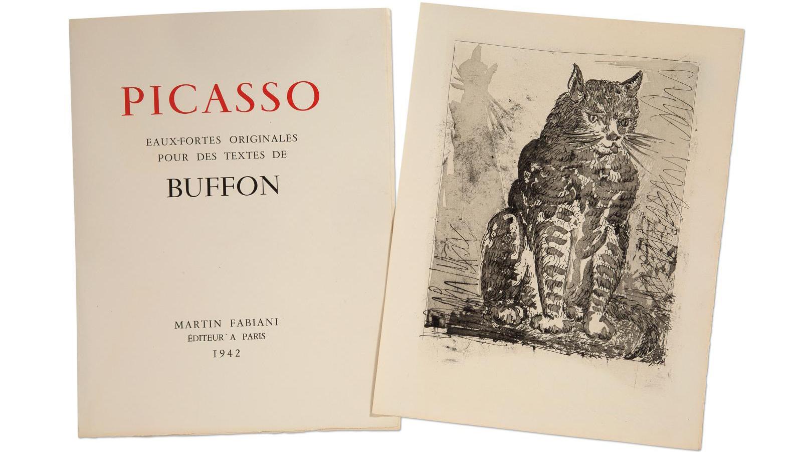 Pablo Picasso (1881-1973), original etchings for texts in Buffon's Histoire naturelle,... Picasso at the Service of Natural History 