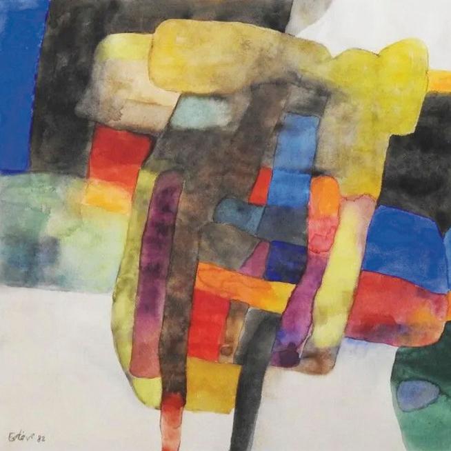 The "Color-Shapes" of French Master of Abstraction Maurice Estève