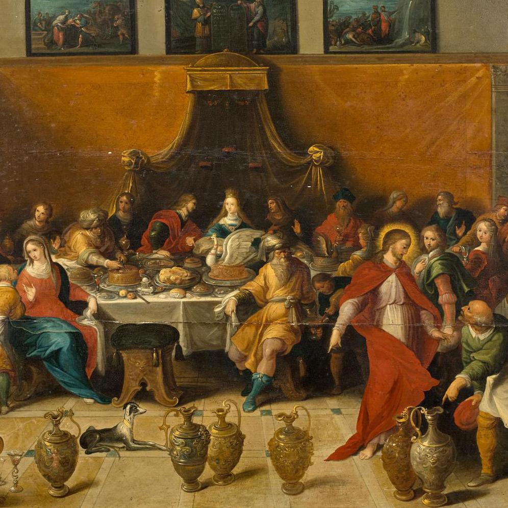 The Studio of Frans II Francken and the Wedding at Cana  - Pre-sale